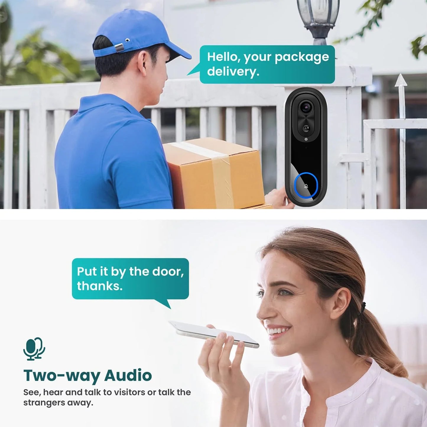 WiFi Video Doorbell Camera