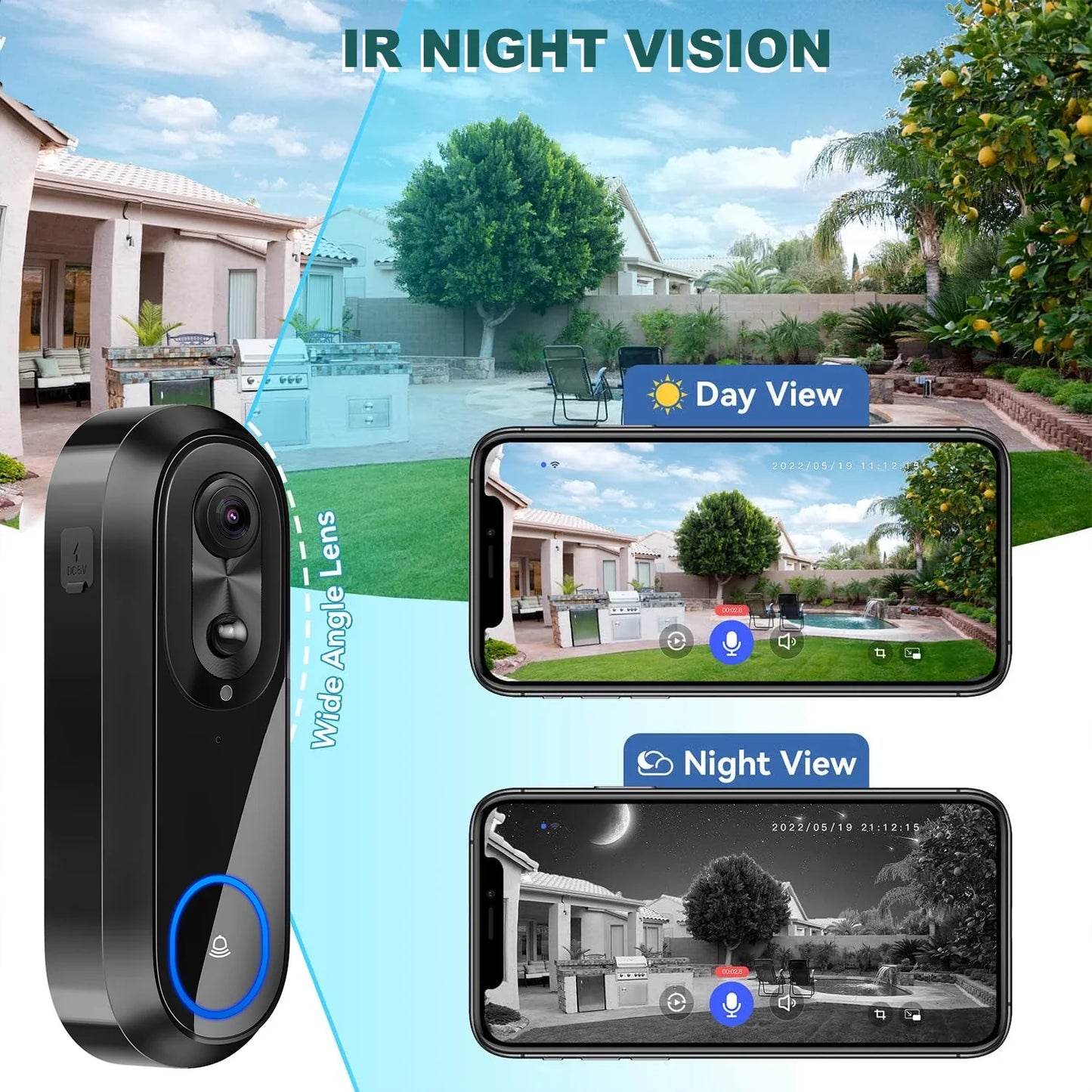 WiFi Video Doorbell Camera