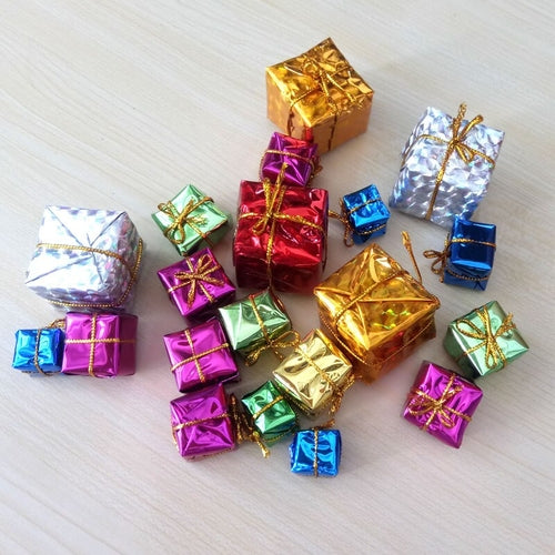 Urijk 24Pcs Christmas Tree Drop Ornaments