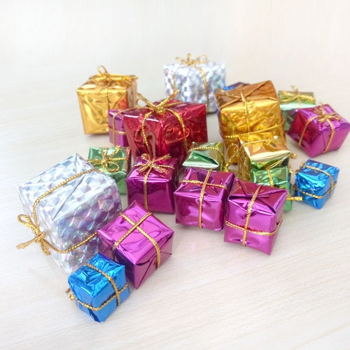 Urijk 24Pcs Christmas Tree Drop Ornaments