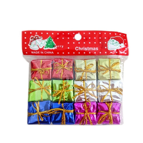 Urijk 24Pcs Christmas Tree Drop Ornaments
