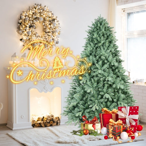 5FT Blue-Green Tint Christmas Tree with 1194 PE+PVC Tips – Unique